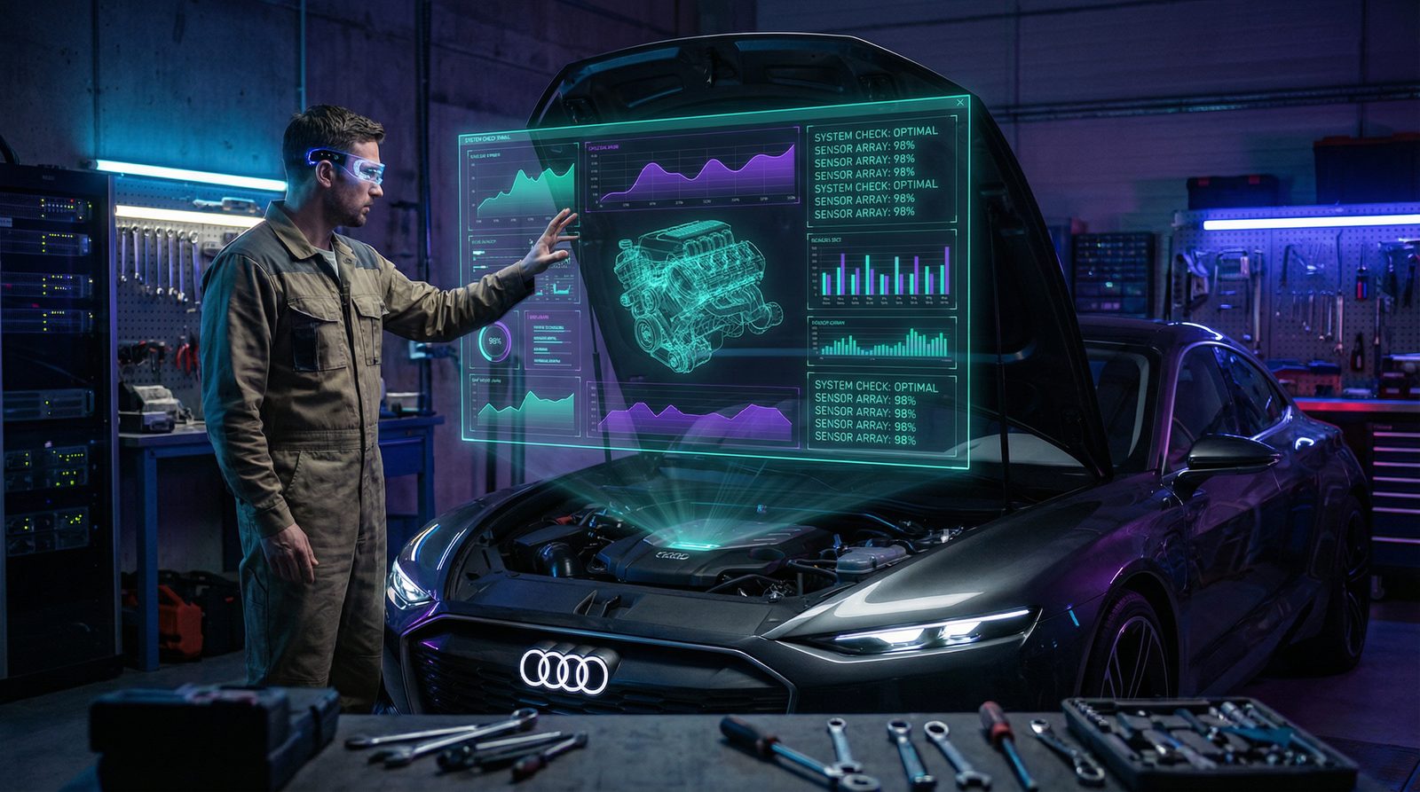 溏心vlog AI修车改装技术视频